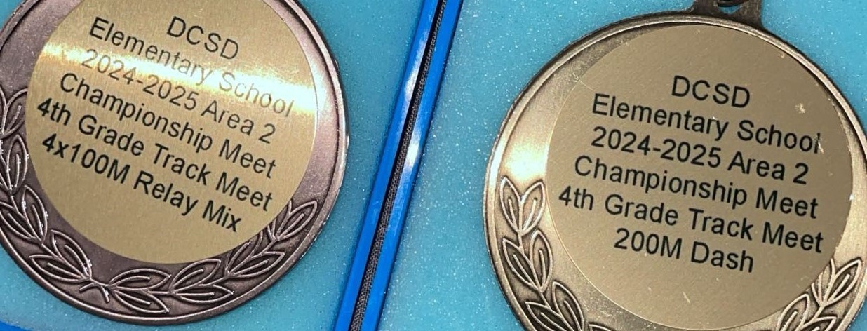 Track Team Medals